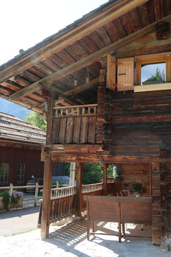 Charmieux Appartement En Chalet Typique Le Grand-Bornand Eksteriør billede
